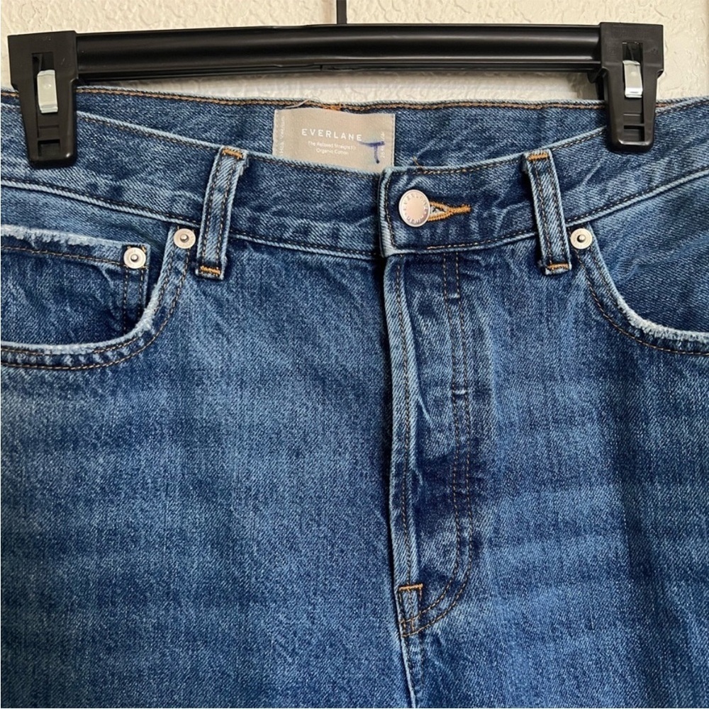 Everlane The Relaxed Straight Fit Organic Cotton Jeans - Picture 6 of 12